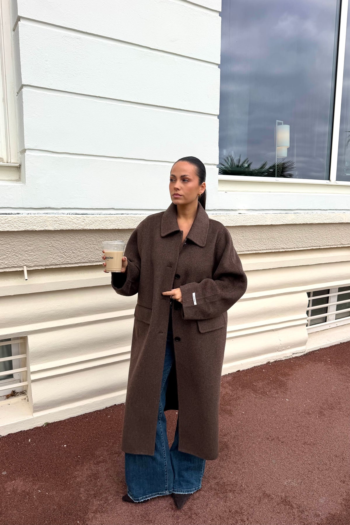 MANTEAU ELISE CHOCO
