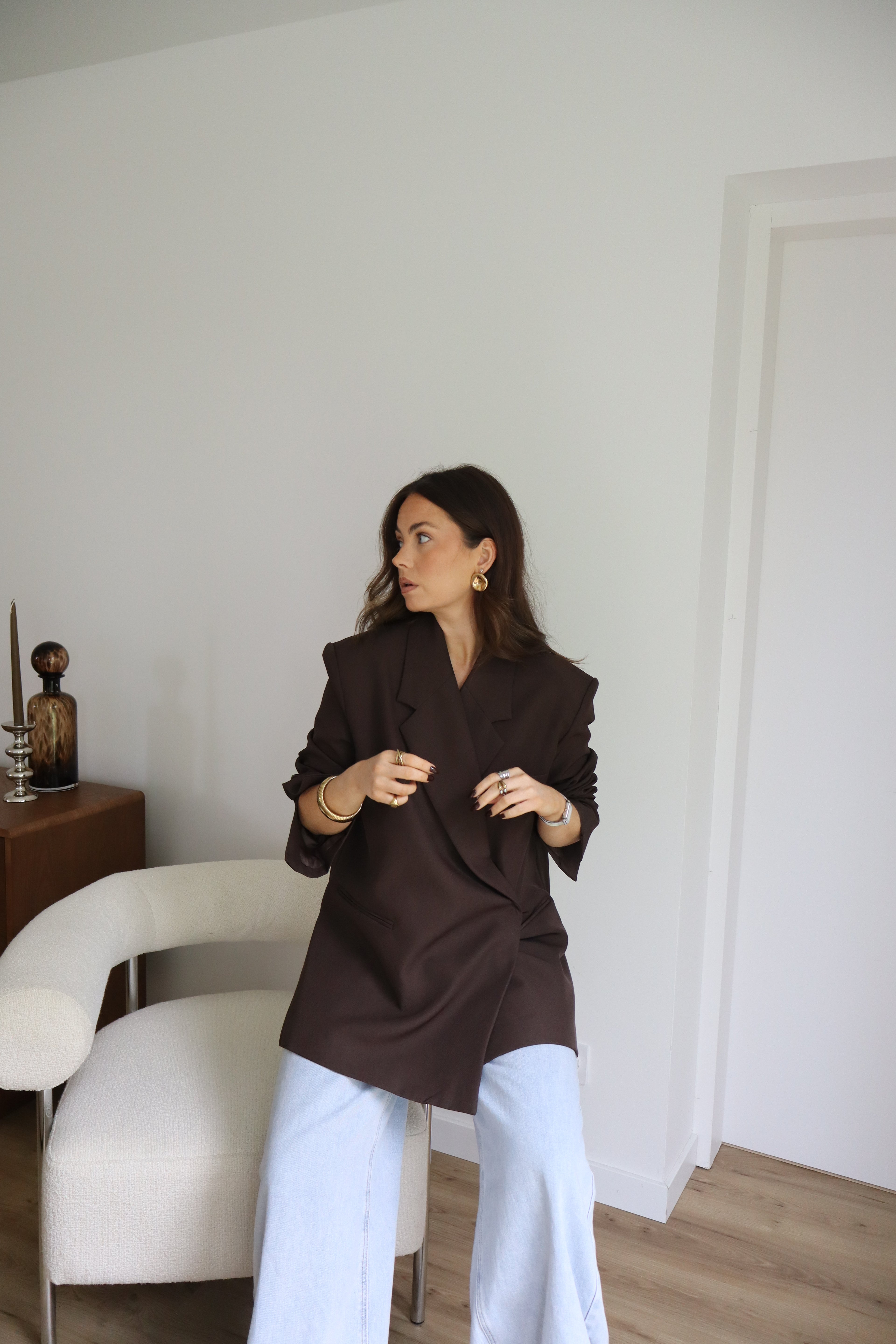BLAZER EMELINE MARRON