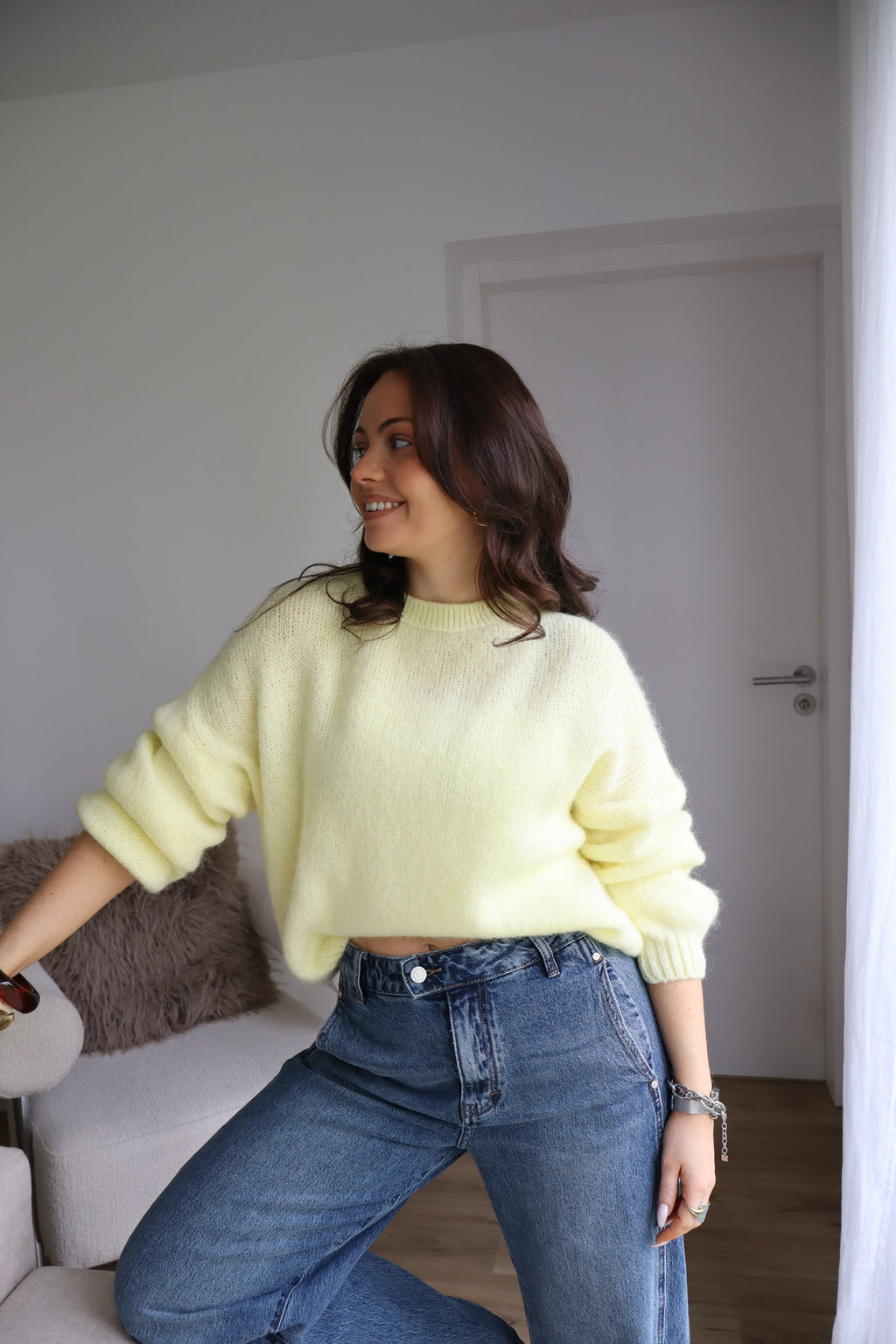 PULL CHLOÉ JAUNE