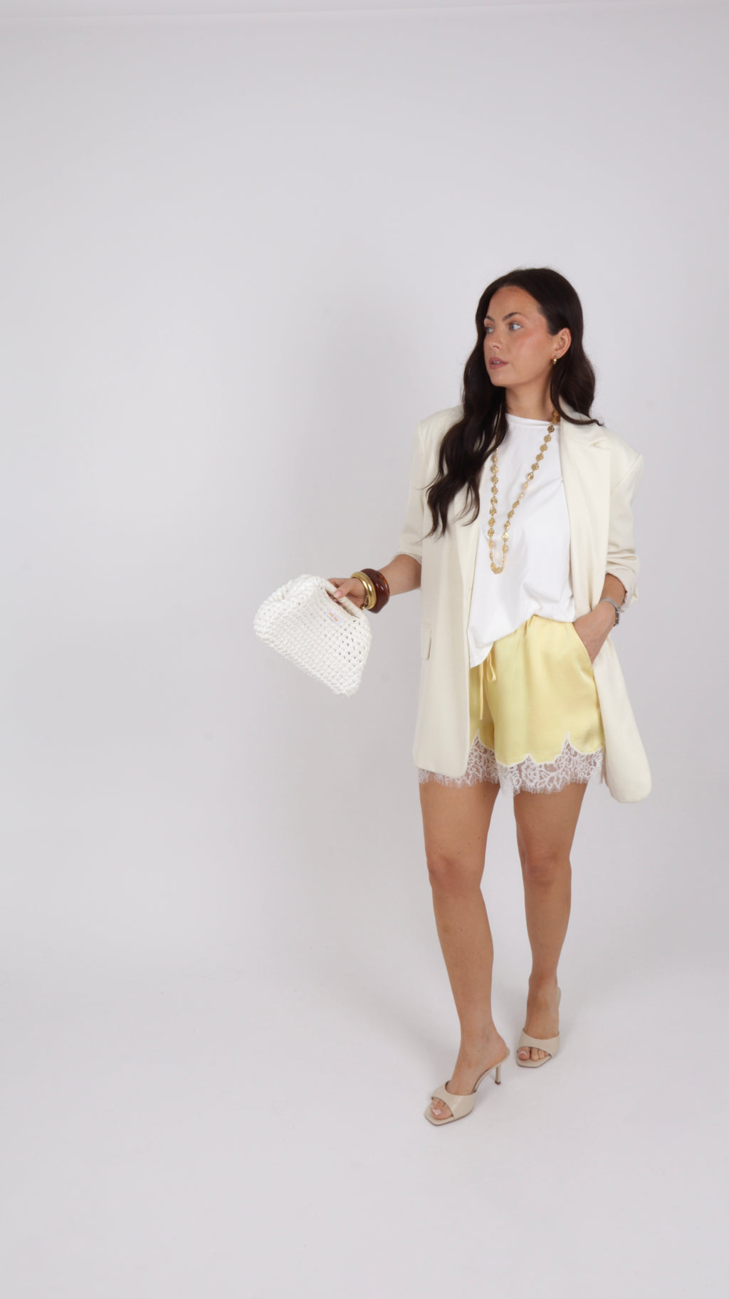 BLAZER TAO ÉCRU