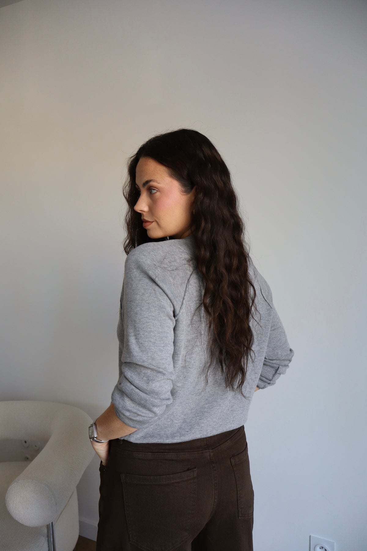 PULL ANDREA GRIS