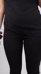 TOP ASYMÉTRIQUE CÉLINE NOIR