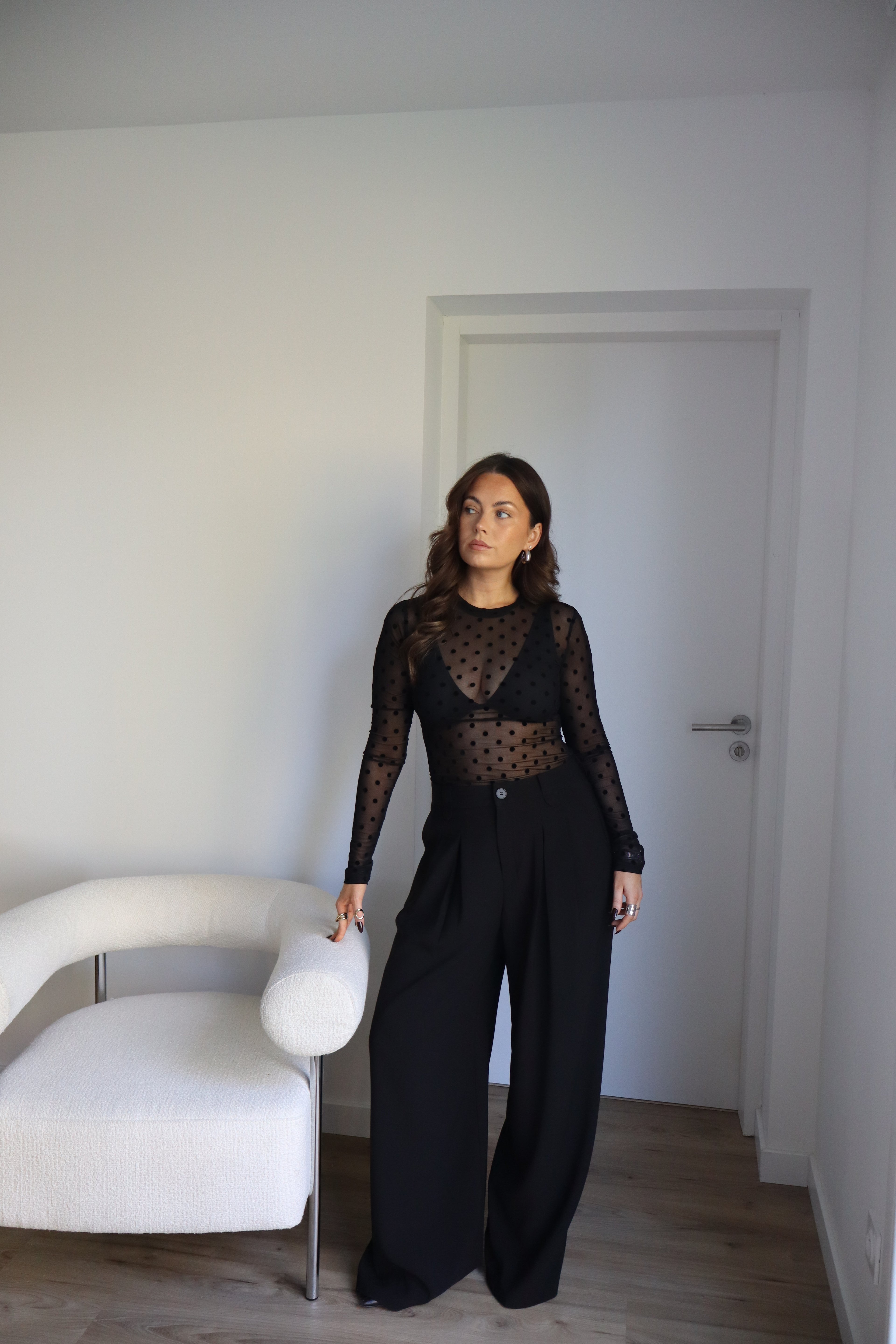 PANTALON NOIR MATHILDE