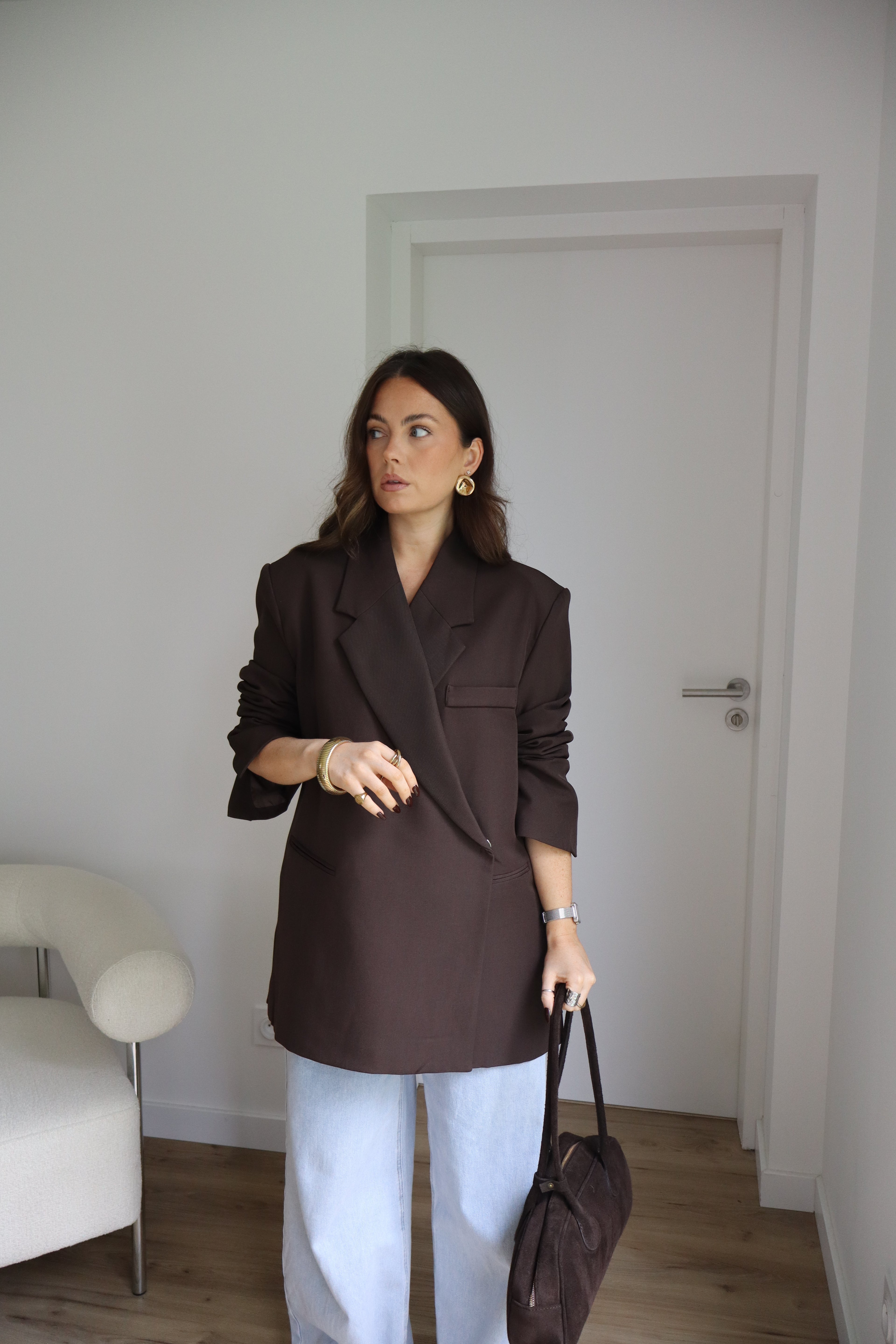 BLAZER EMELINE MARRON