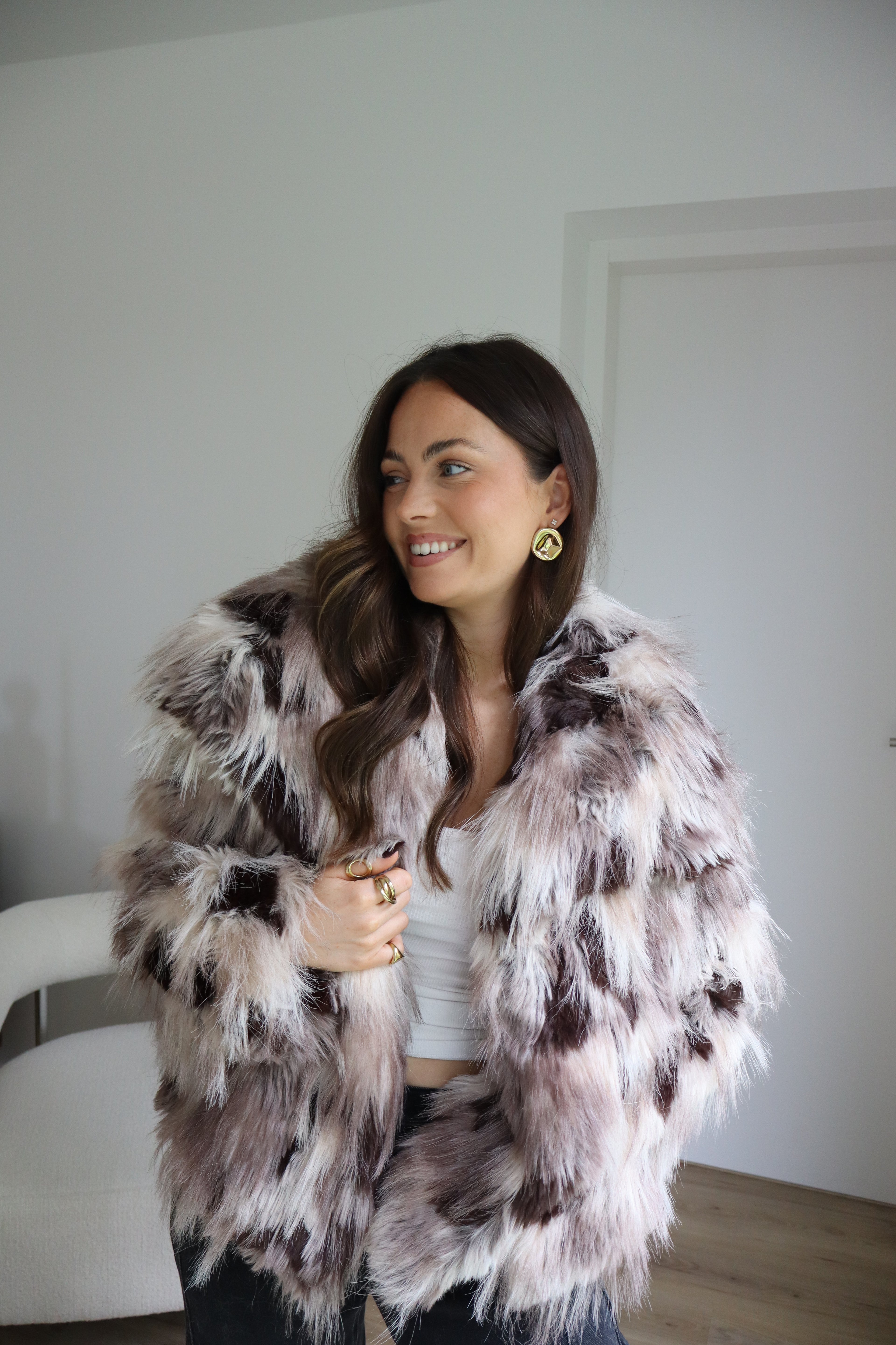 FOURRURE MILA BEIGE