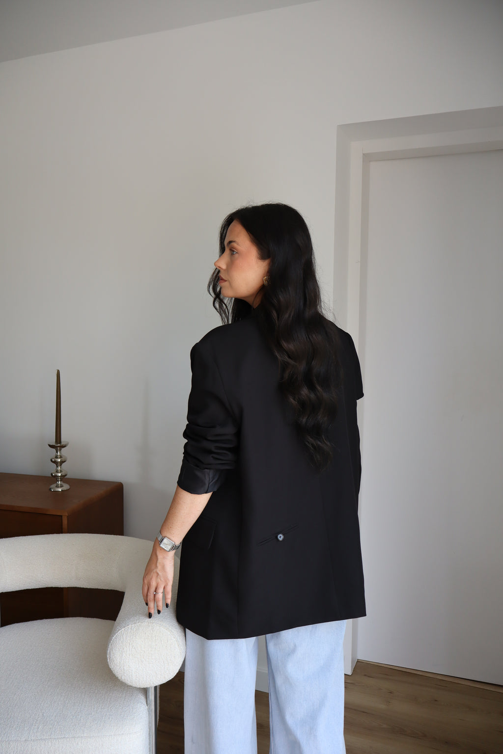 BLAZER NOIR BLANDINE