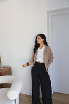 GILET ZIPPÉ SOLEA BEIGE