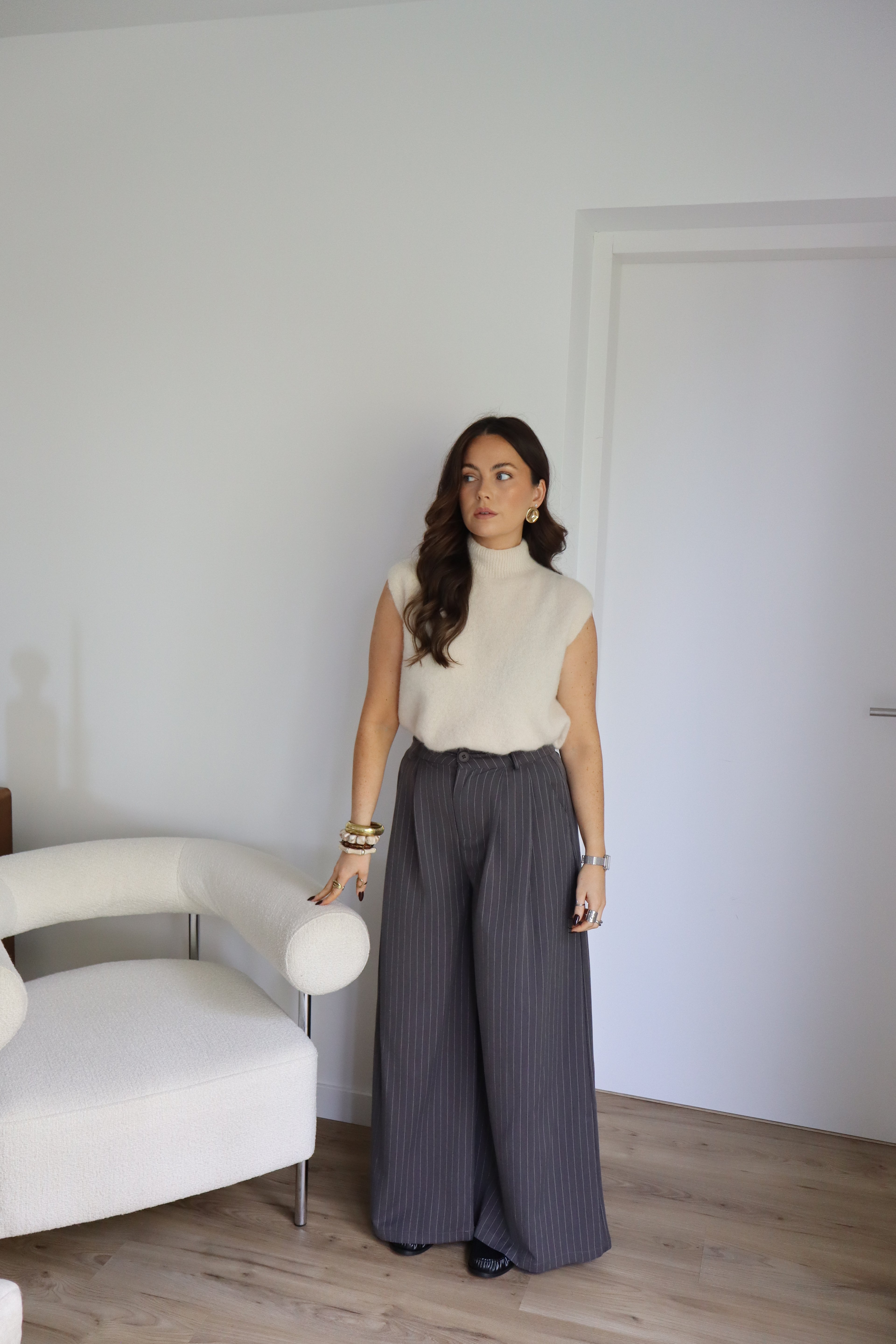 PANTALON GRIS CLARISSE