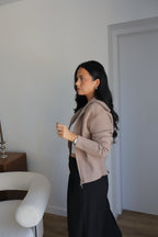 GILET ZIPPÉ SOLEA BEIGE