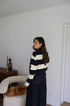 PULL CORRY BLEU MARINE