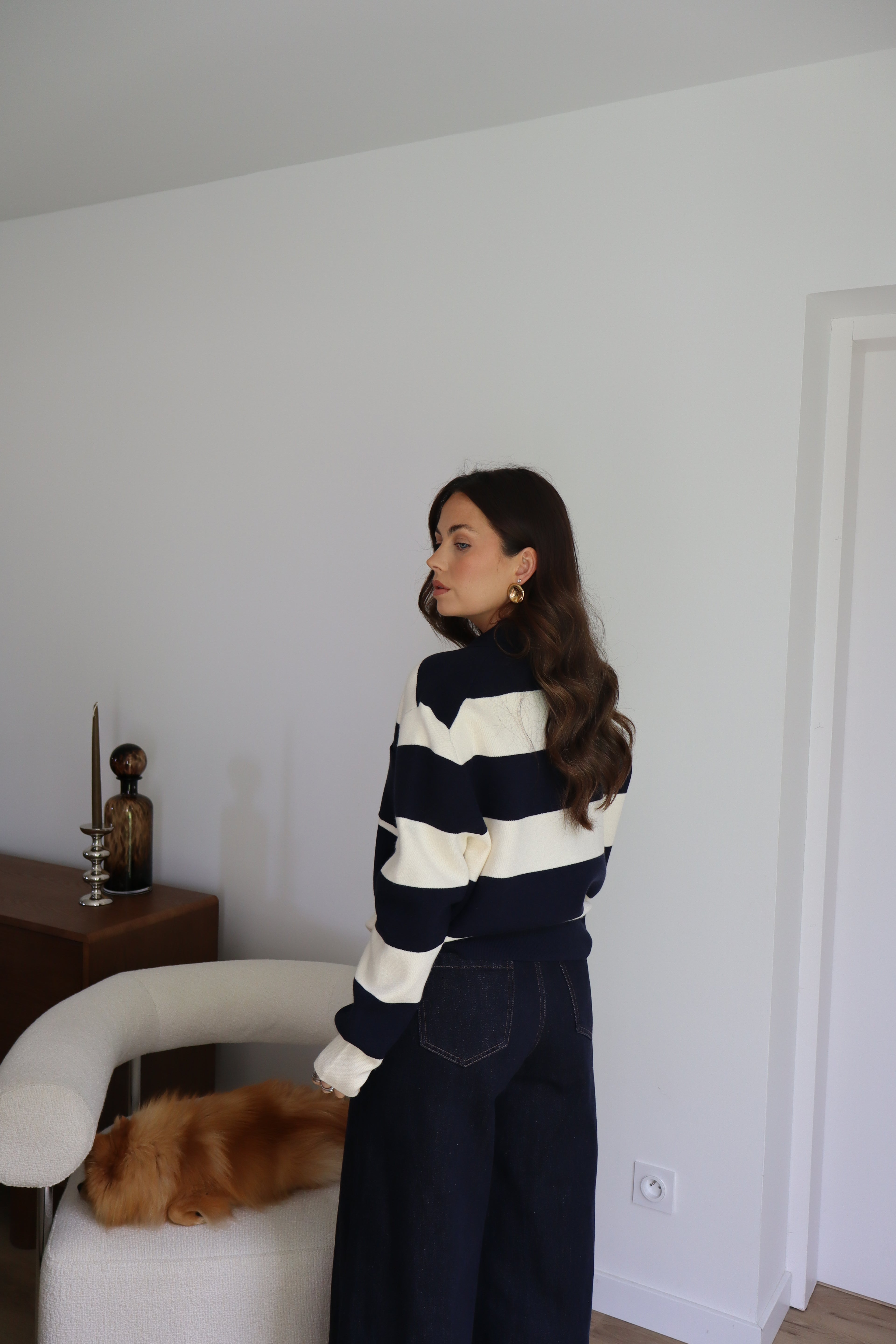 PULL CORRY BLEU MARINE