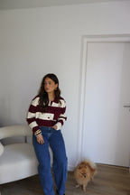 PULL CORRY BORDEAUX