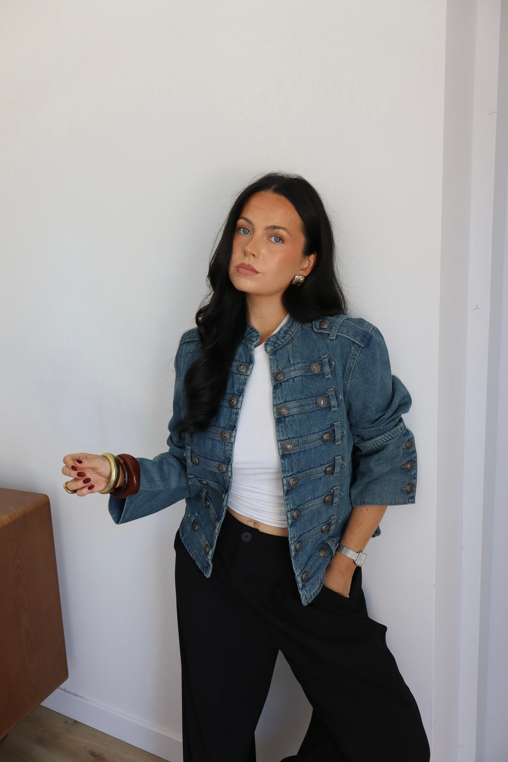 VESTE JEAN ZIA BLEU