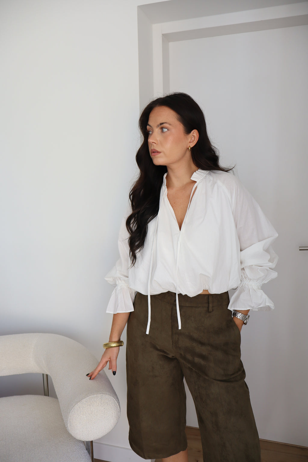 BLOUSE EULALIE BLANCHE