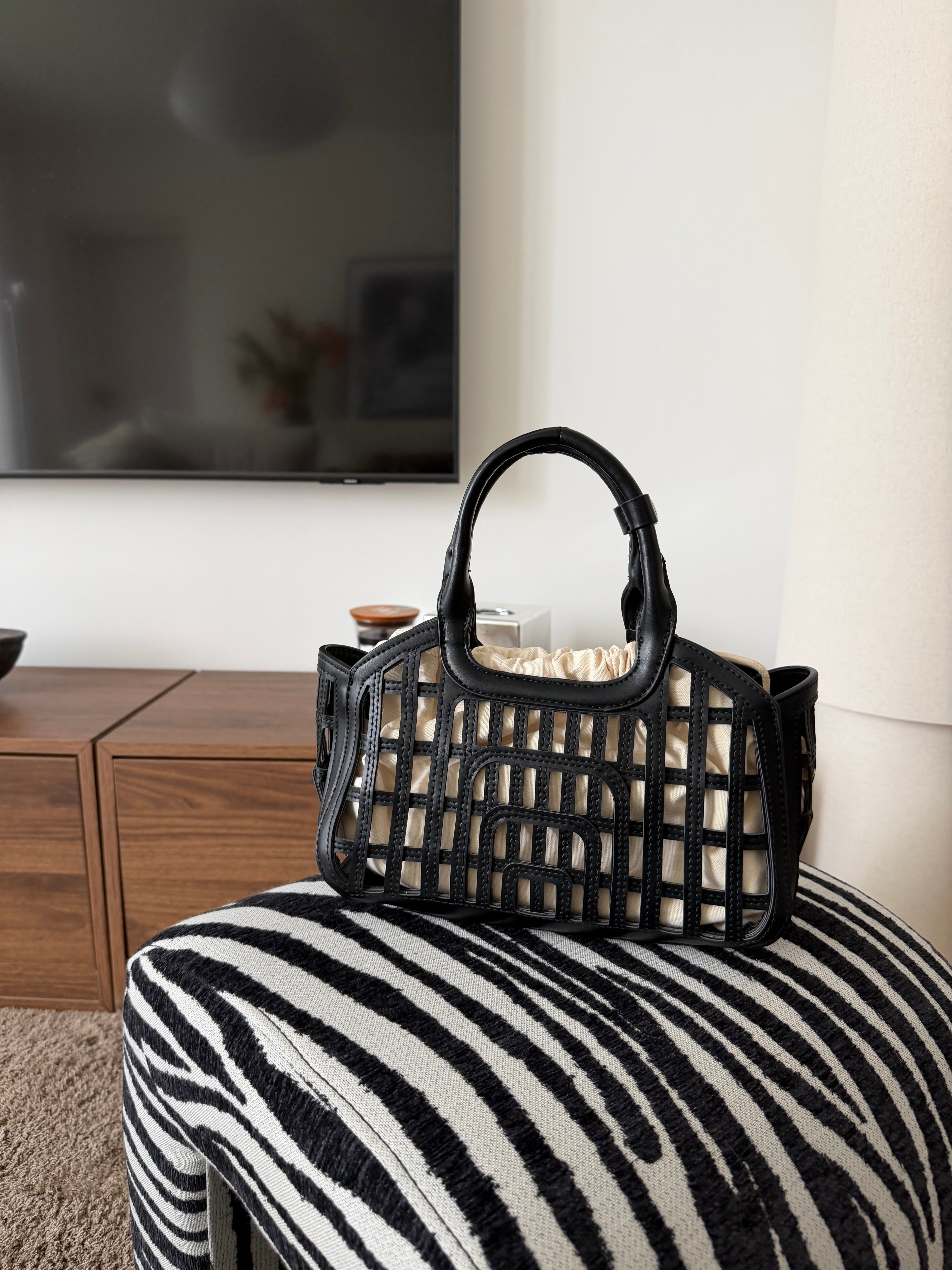 SAC PANIER PAOLA NOIR