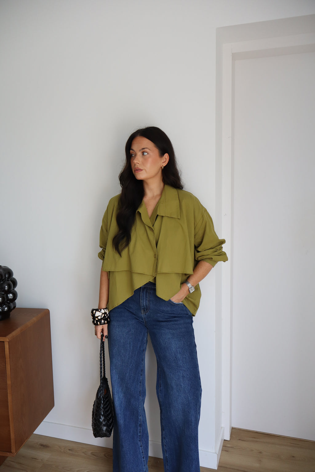 CHEMISE APPOLINE OLIVE