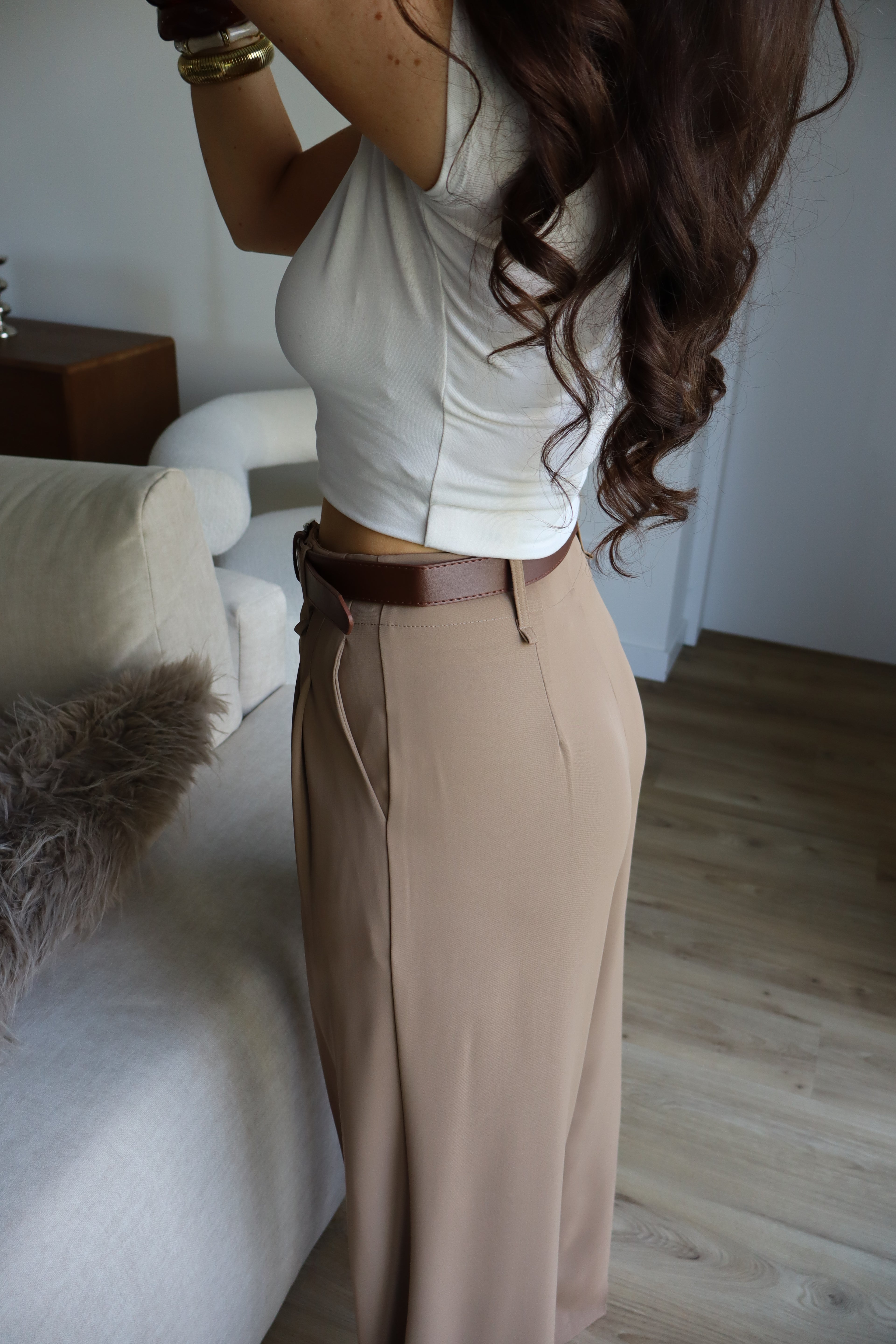 PANTALON ÉLONA CAMEL