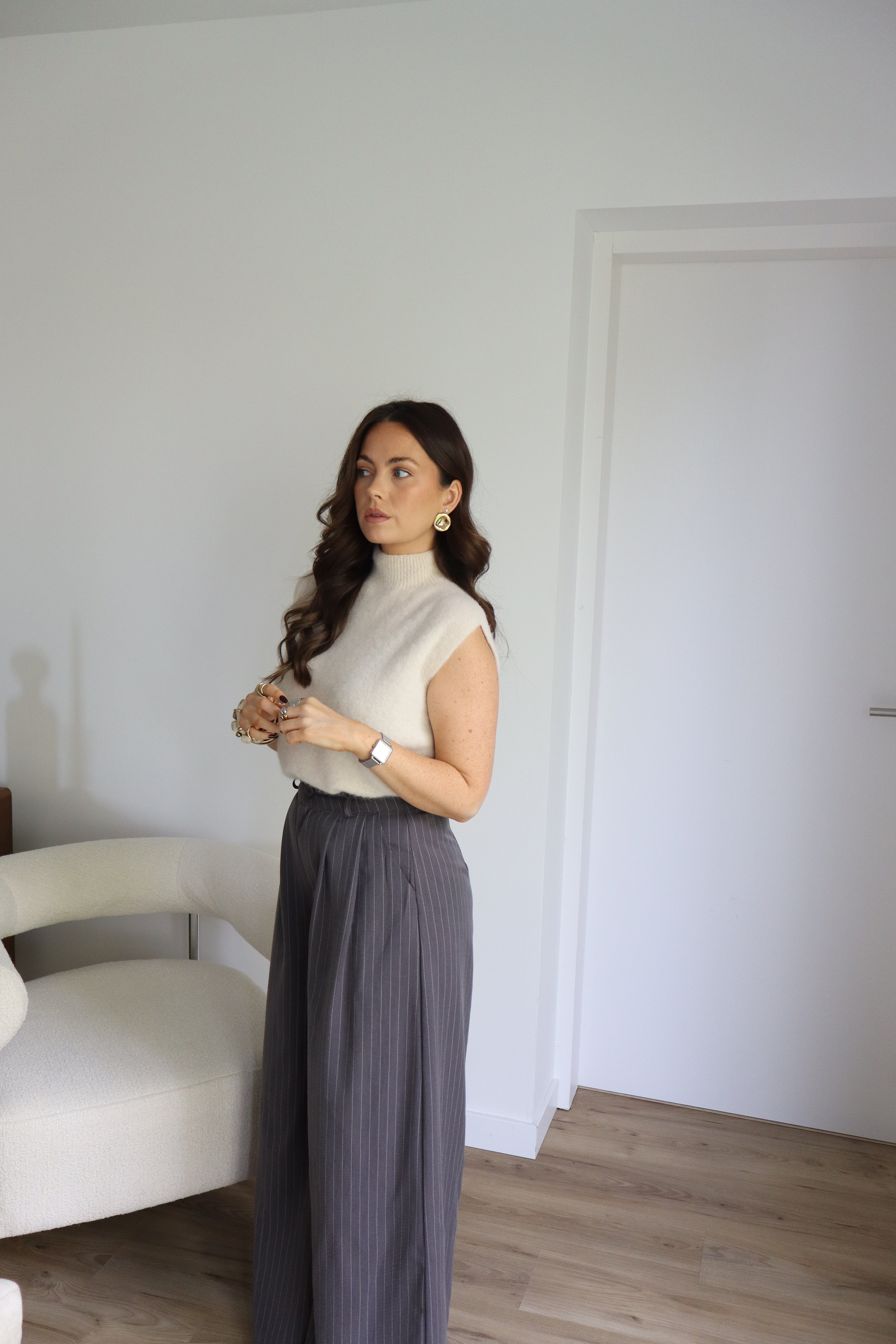 PANTALON GRIS CLARISSE