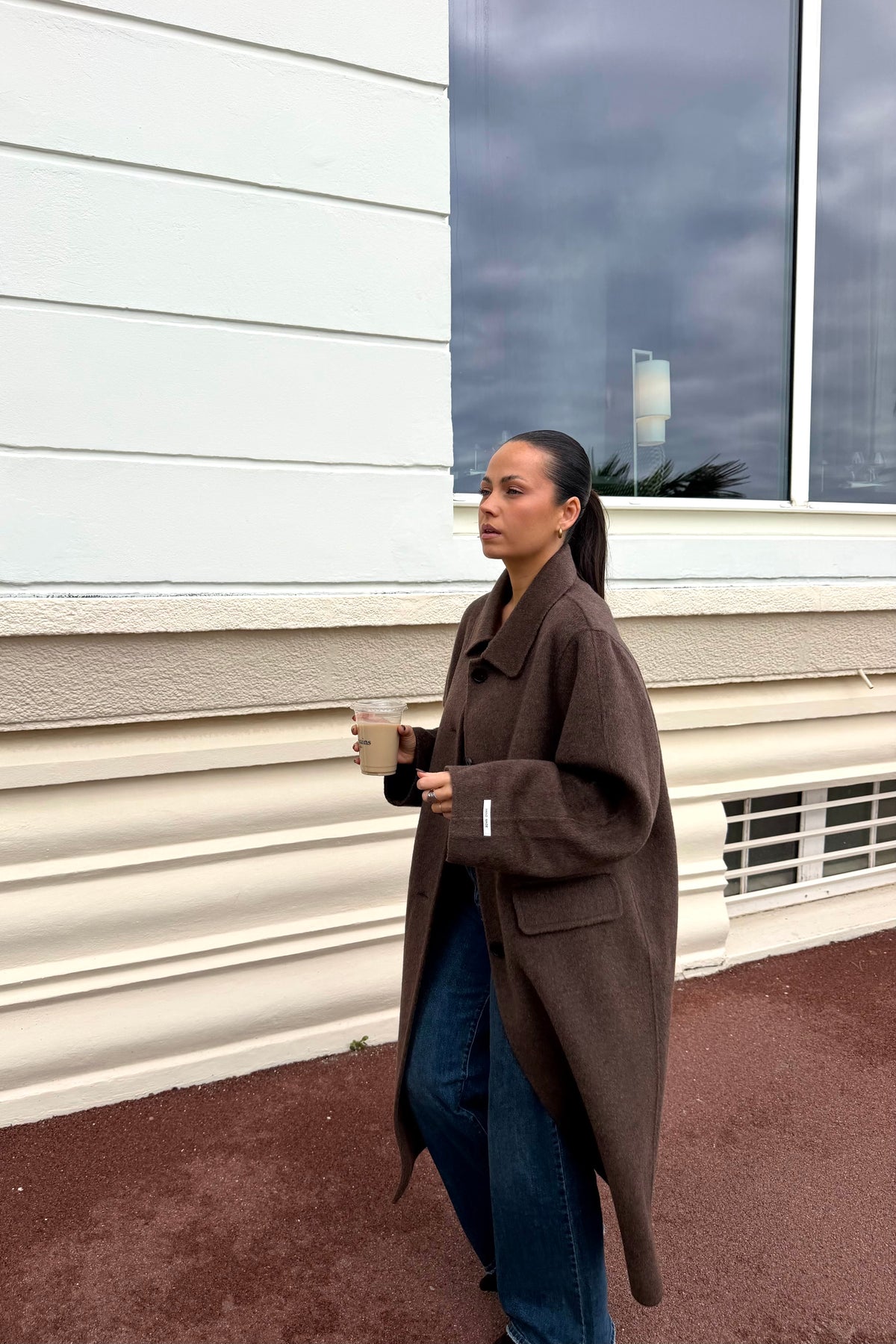 MANTEAU ELISE CHOCO