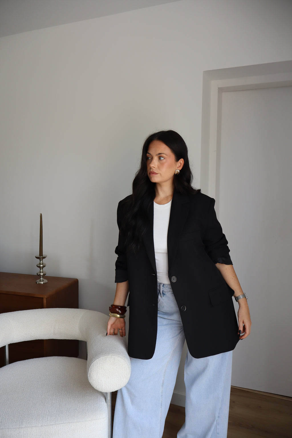 BLAZER NOIR BLANDINE