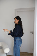 BLOUSE EULALIE MARINE