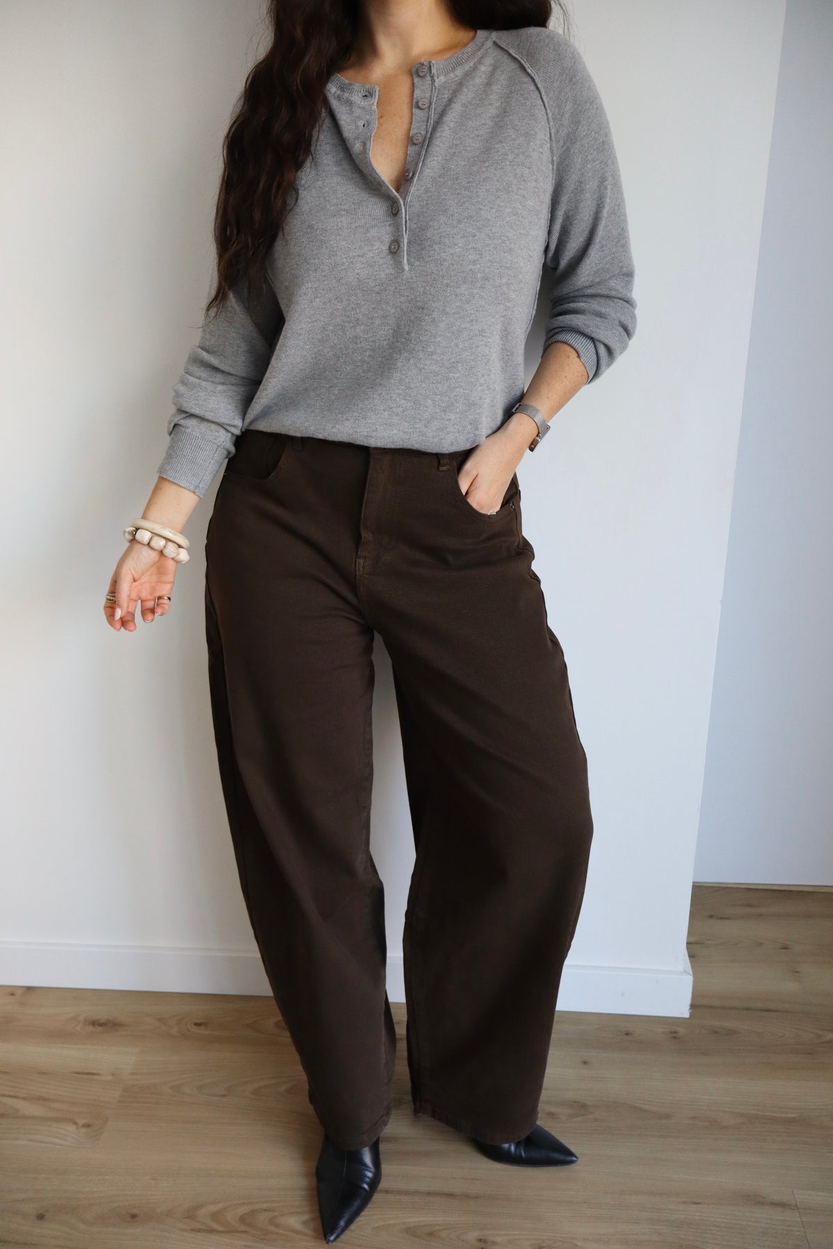 PULL ANDREA GRIS