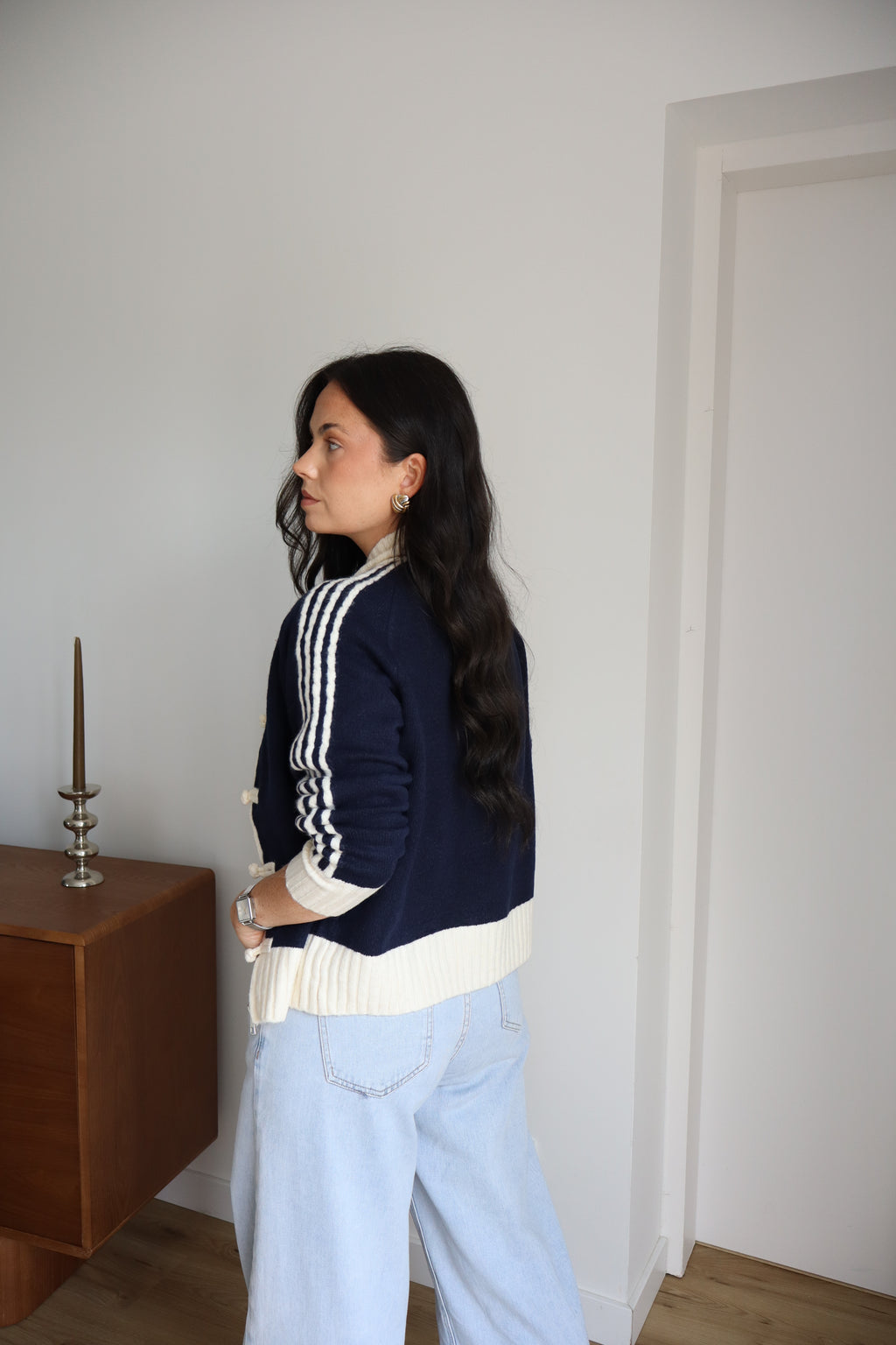 GILET ZIPPÉ ALBA MARINE