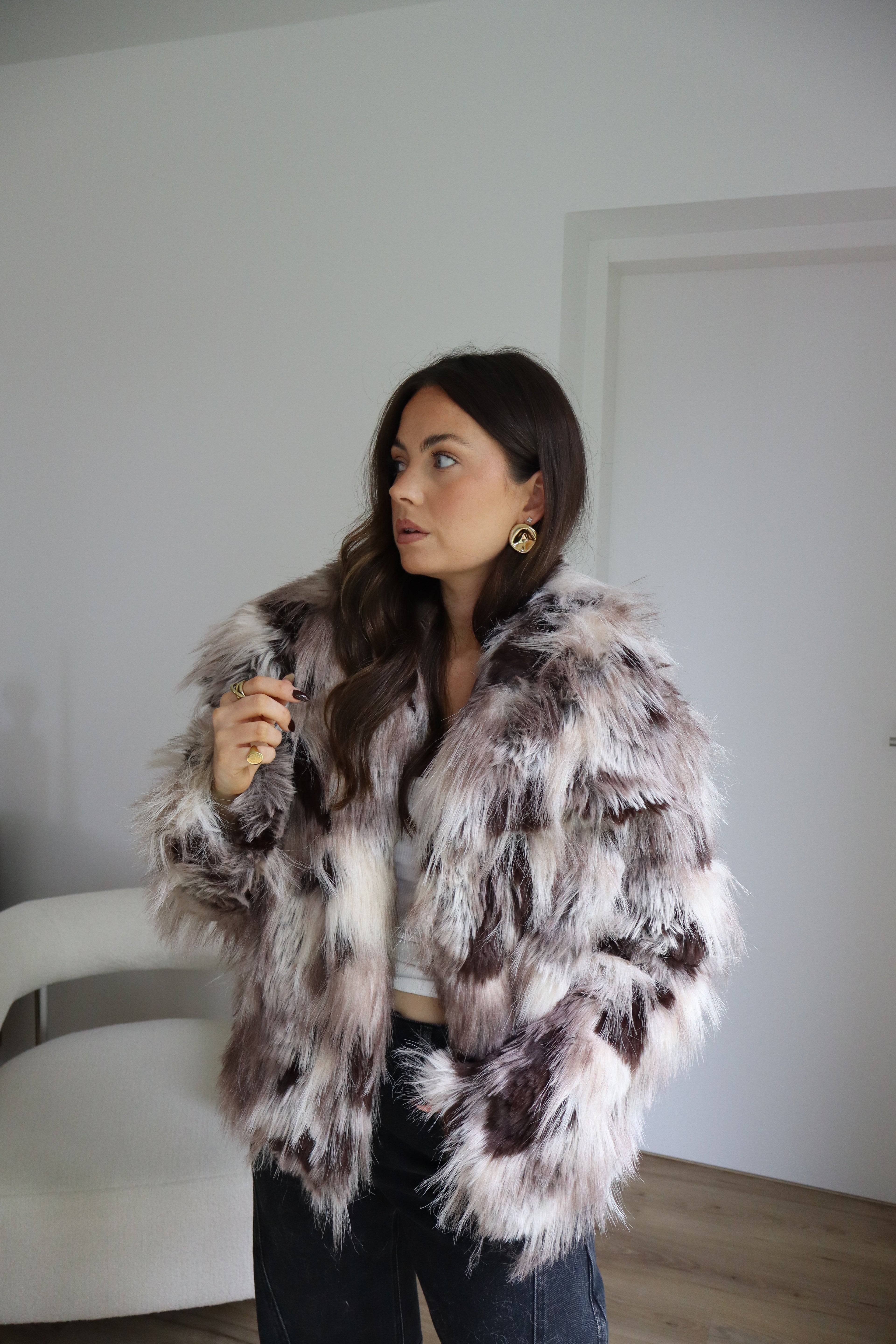 FOURRURE MILA BEIGE