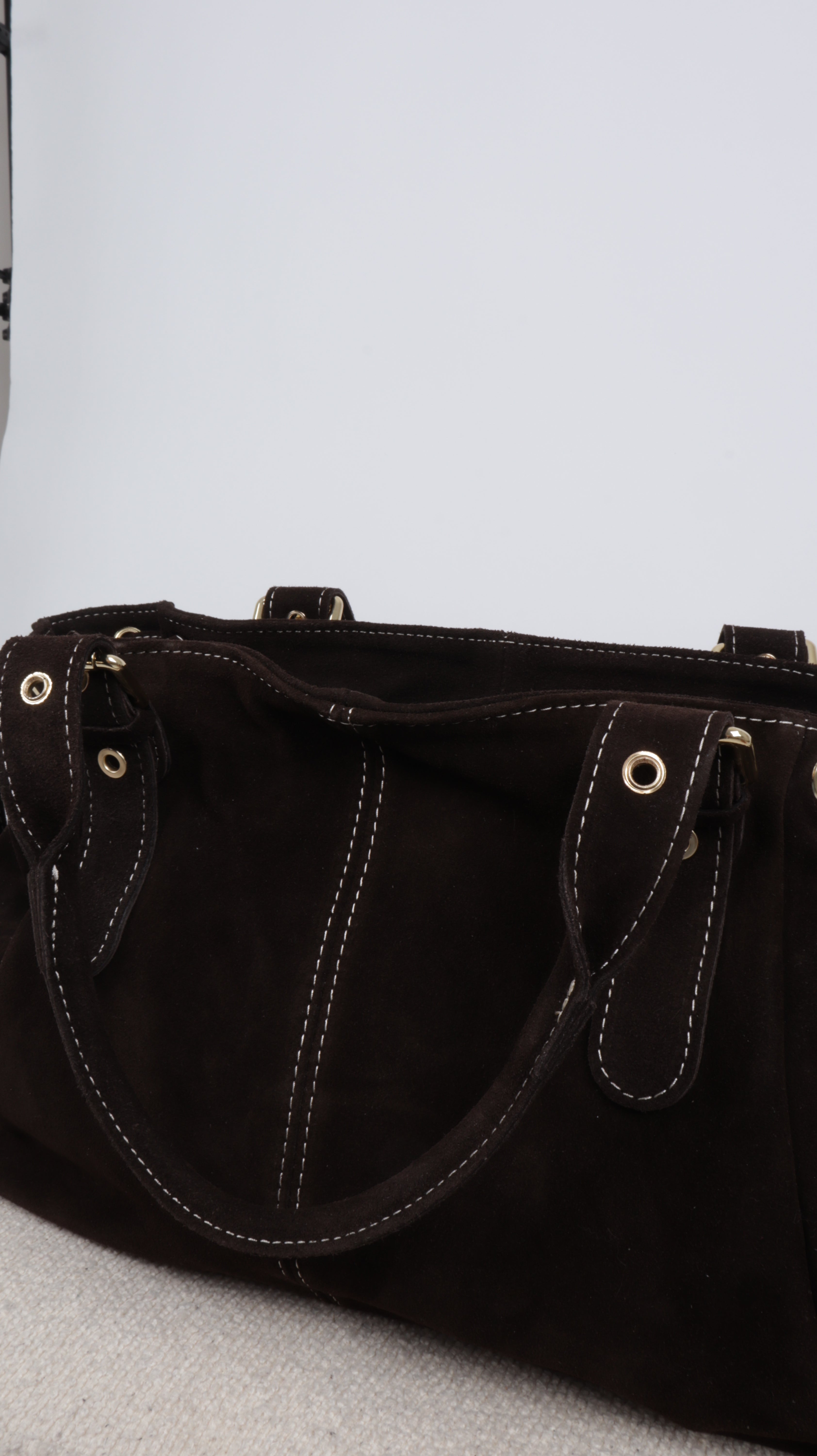 SAC SUEDE LISA MARRON