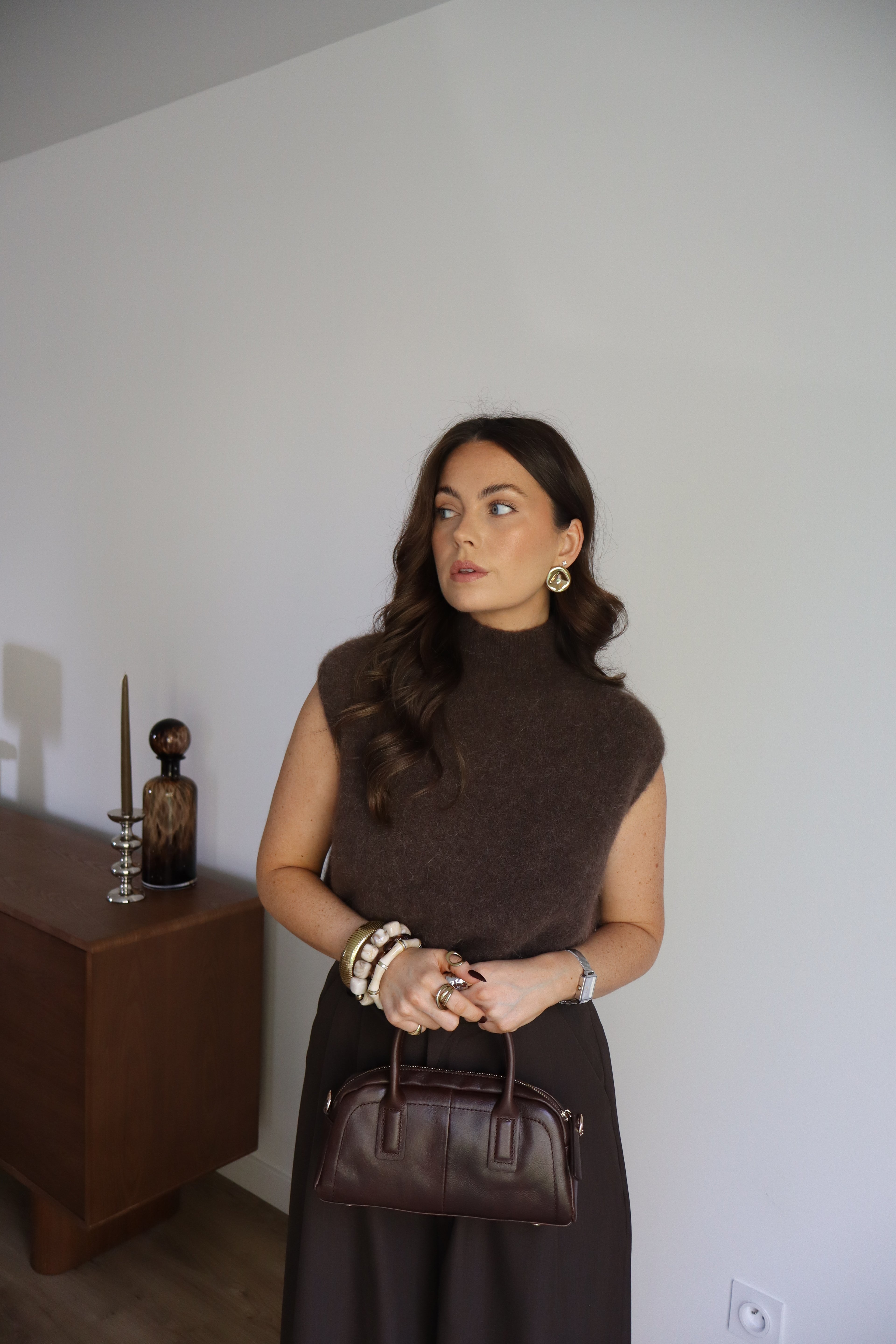 PULL MARRON NINON