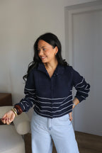 GILET LEANDRE MARINE