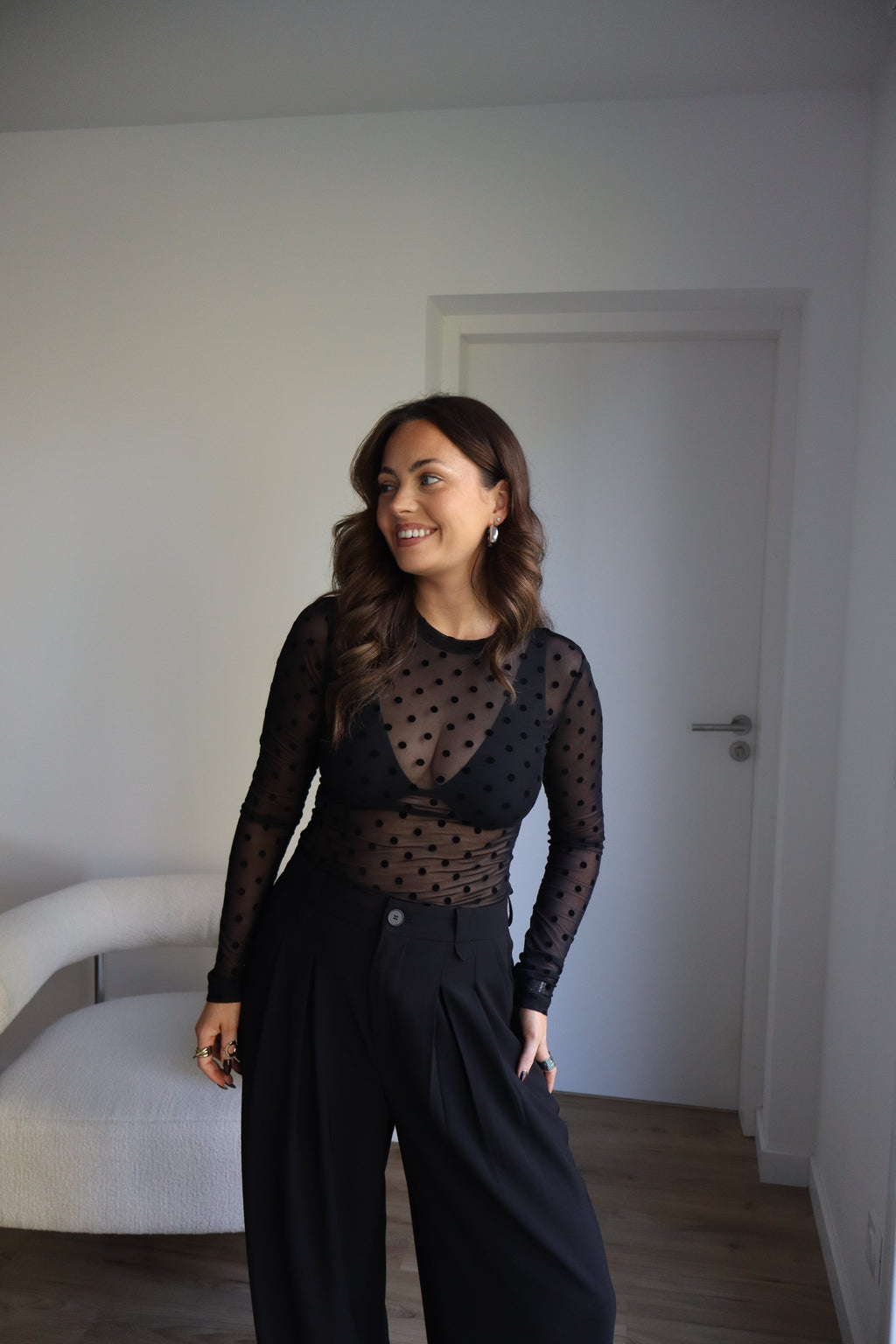 PANTALON NOIR MATHILDE