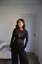 PANTALON NOIR MATHILDE