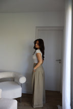 PANTALON LÉNA VERT OLIVE