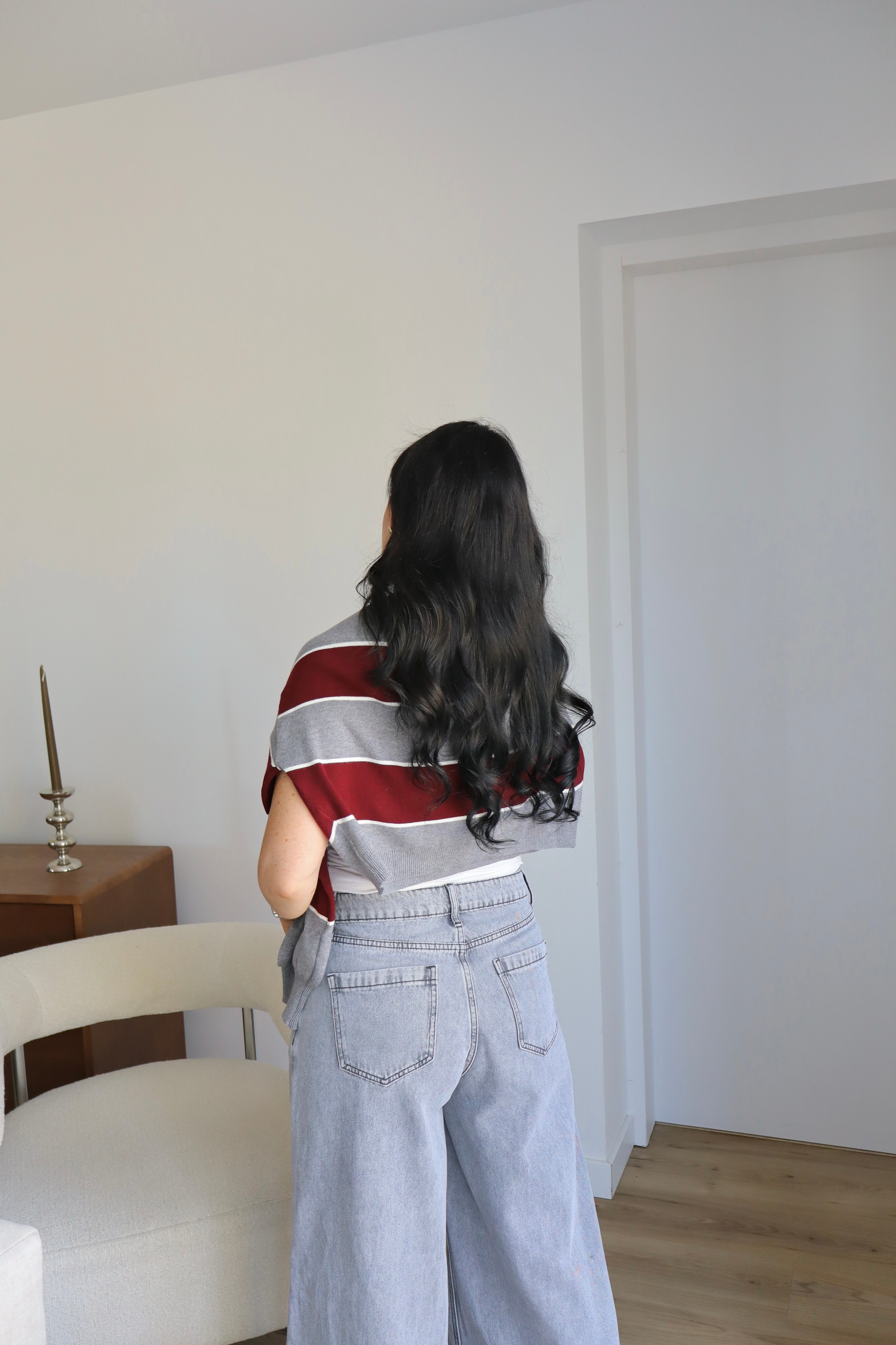 PULL NINA RAYE BORDEAUX