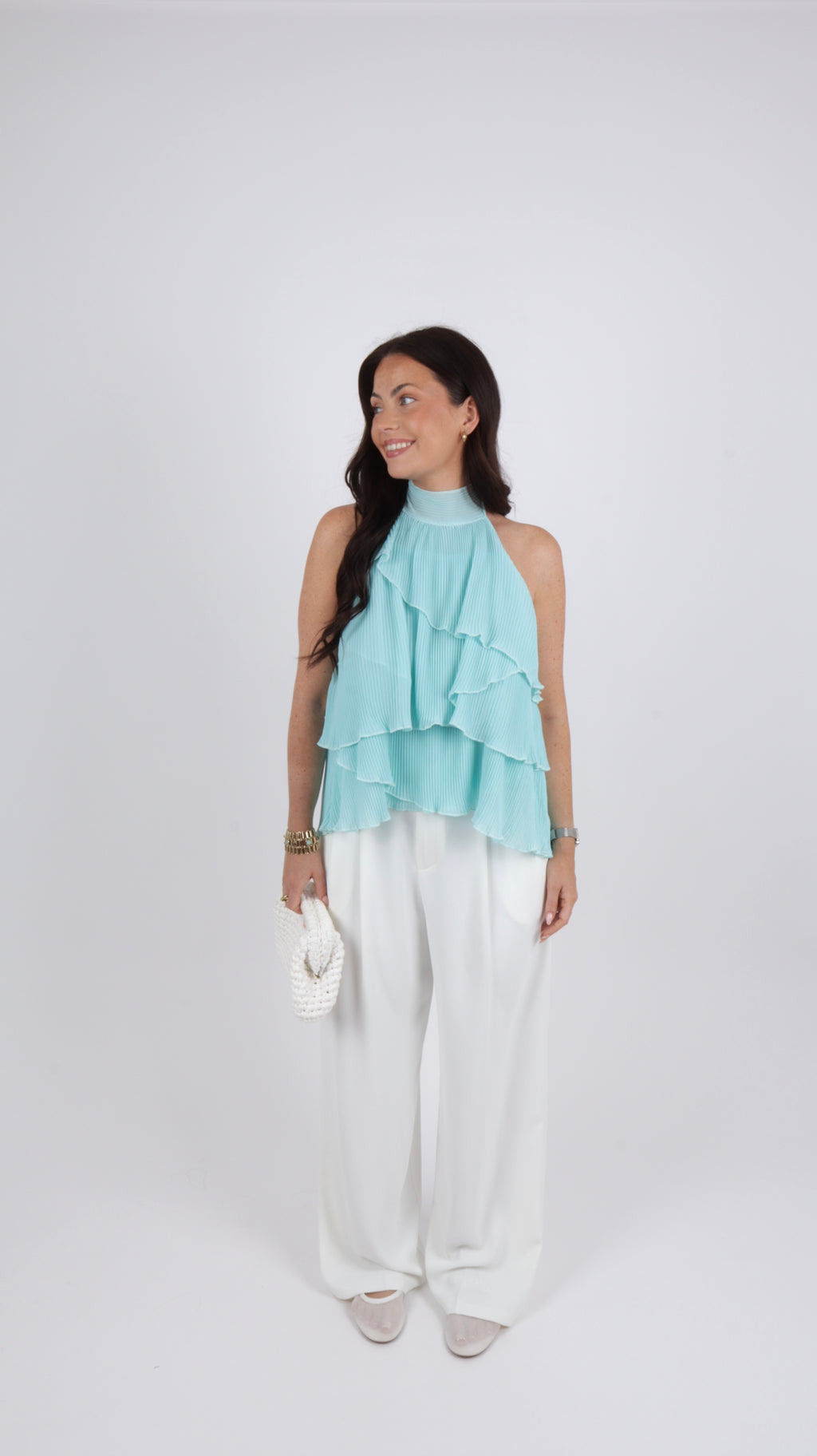 PANTALON BLANC ELONA