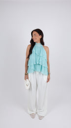 PANTALON BLANC ELONA