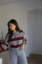 PULL NINA RAYE BORDEAUX