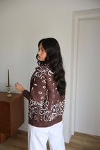 GILET BANDANA CHOCO