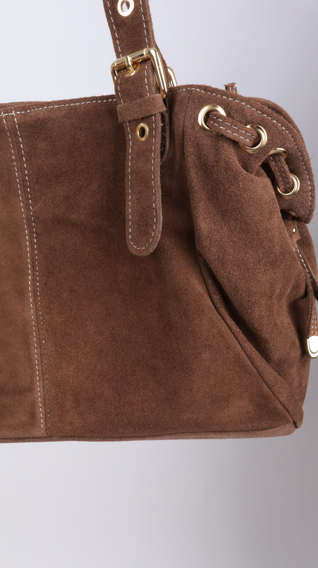 SAC SUEDE LISA COGNAC