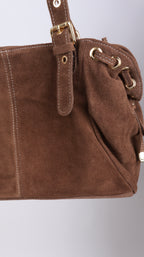 SAC SUEDE LISA COGNAC