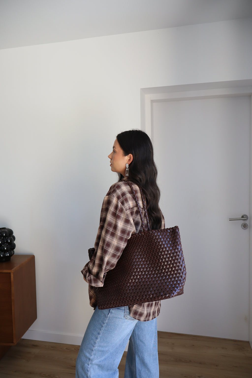 SAC CABAS IRIS MARRON