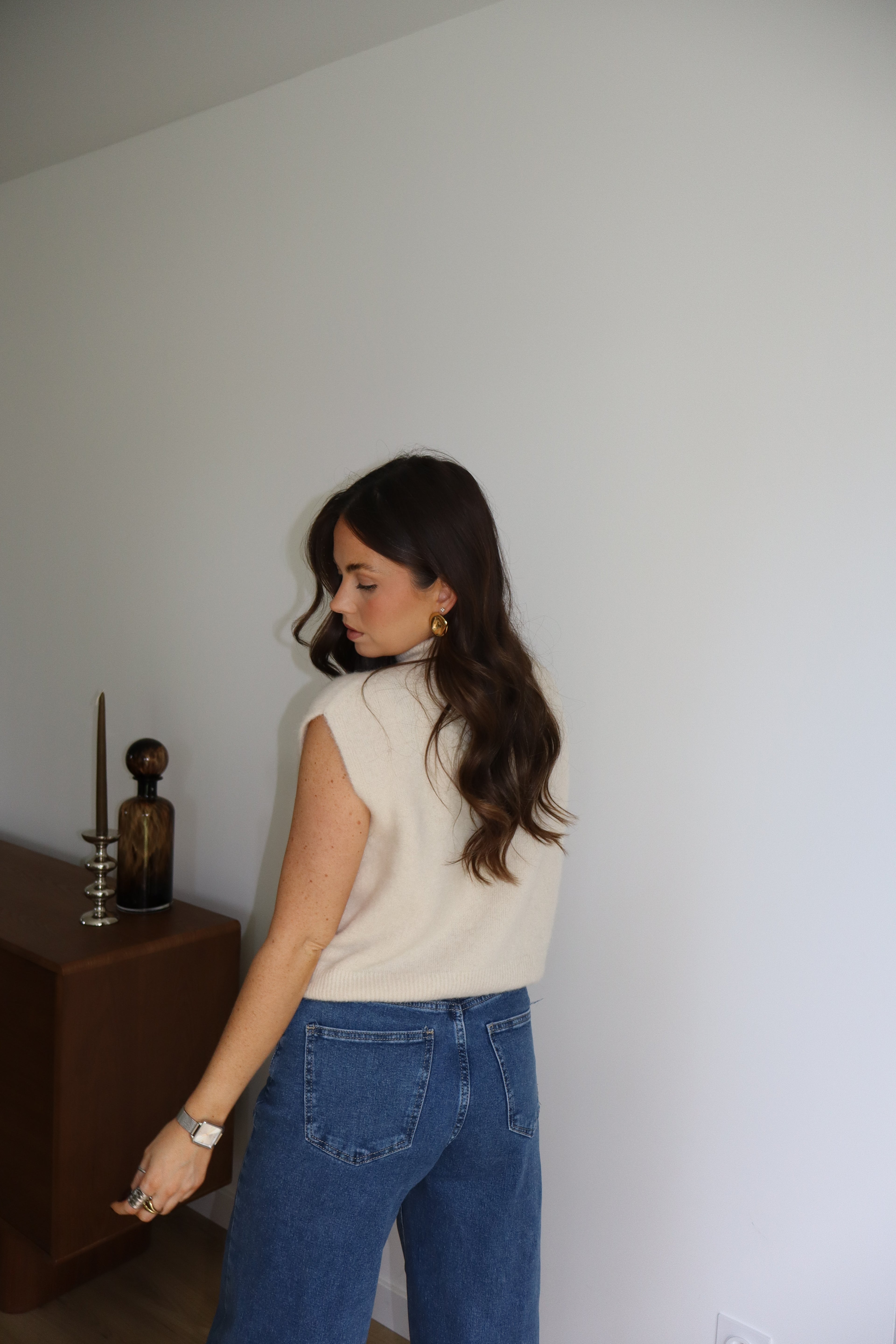 PULL ÉCRU NINON