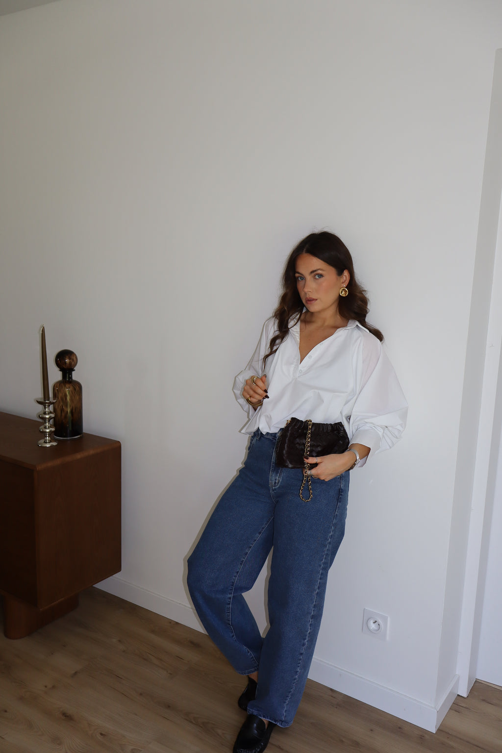 BLOUSE BOULE SARAH BLANCHE