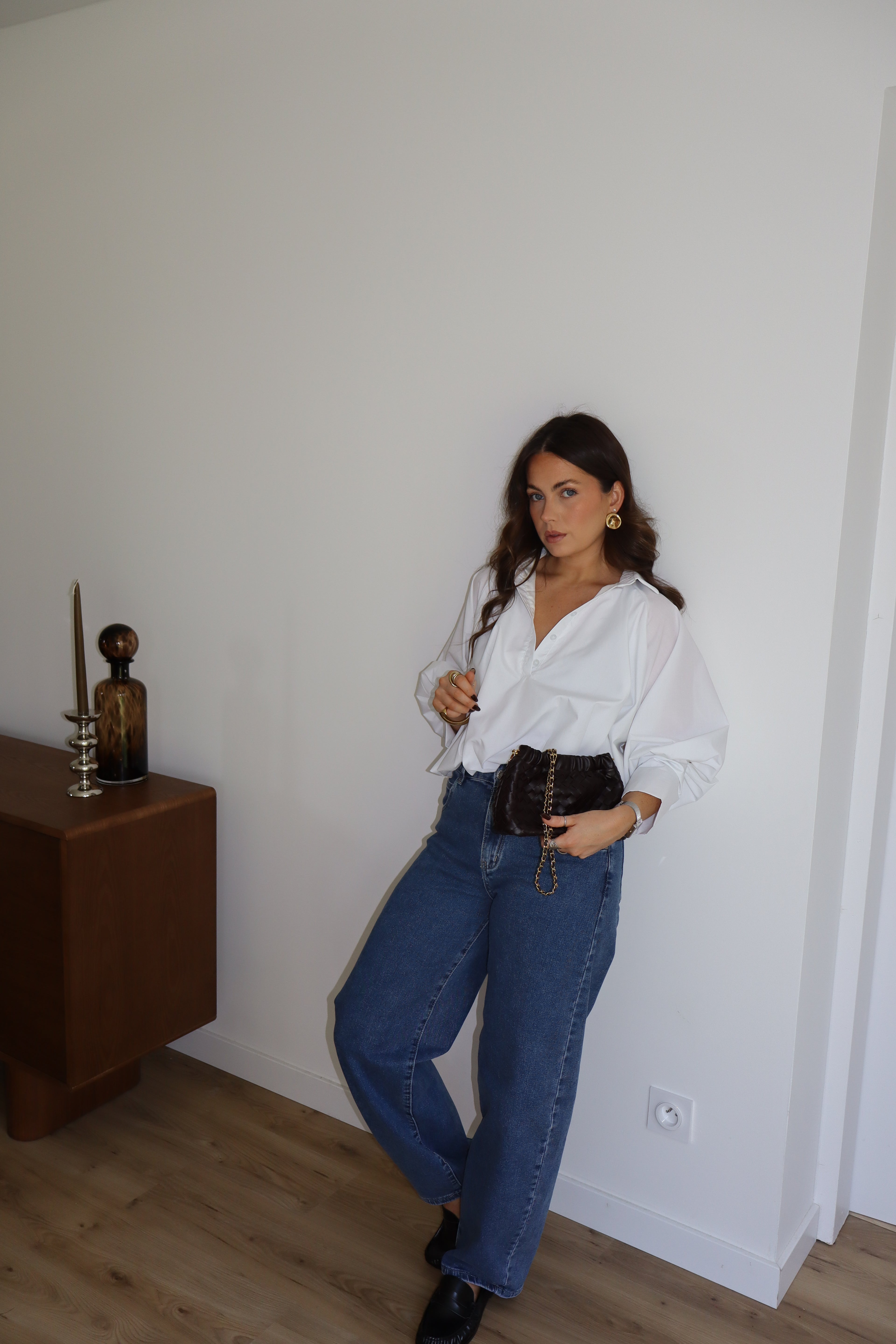 BLOUSE BOULE SARAH BLANCHE