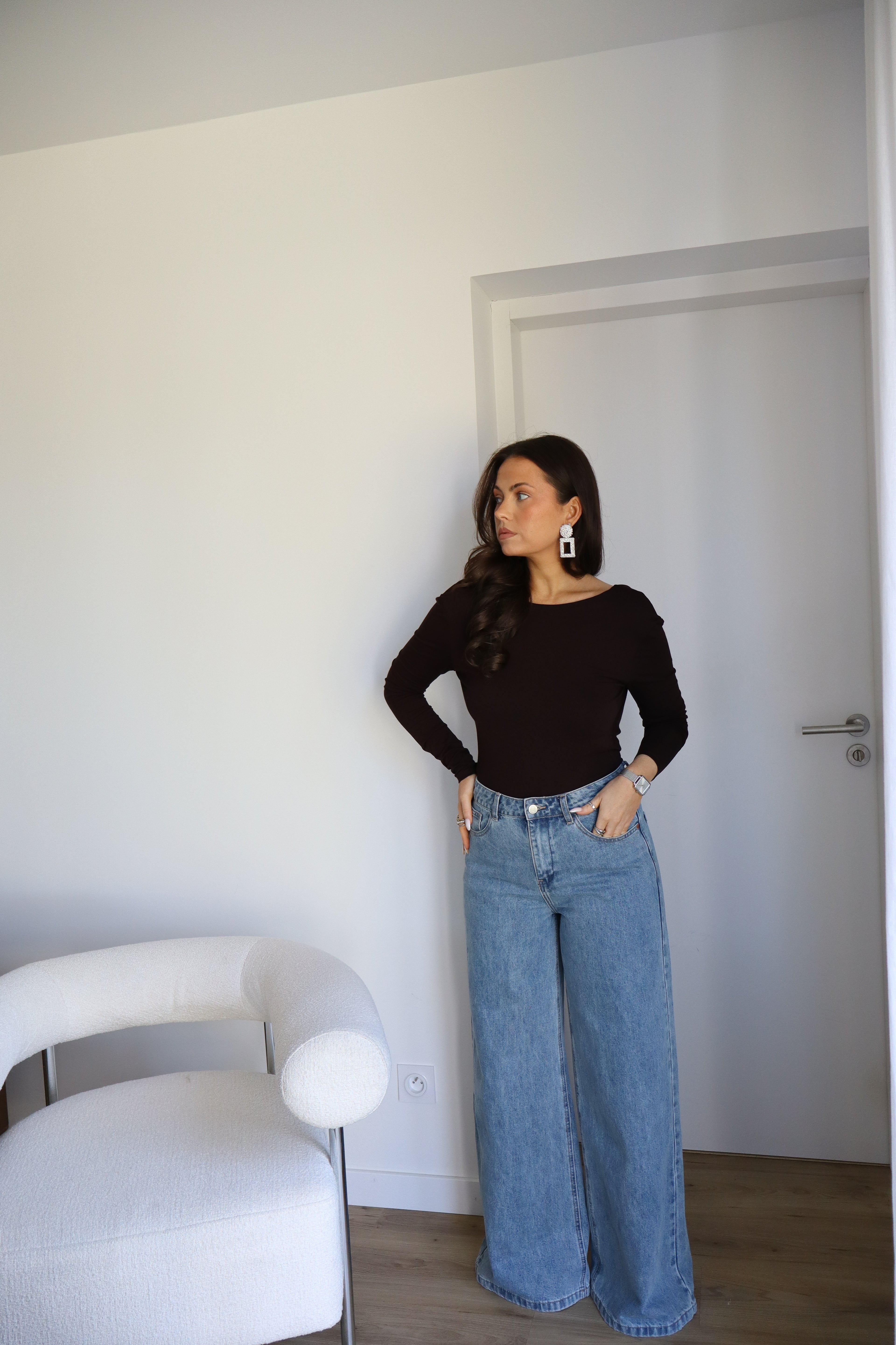 JEAN PALAZZO BLEU MEDIUM