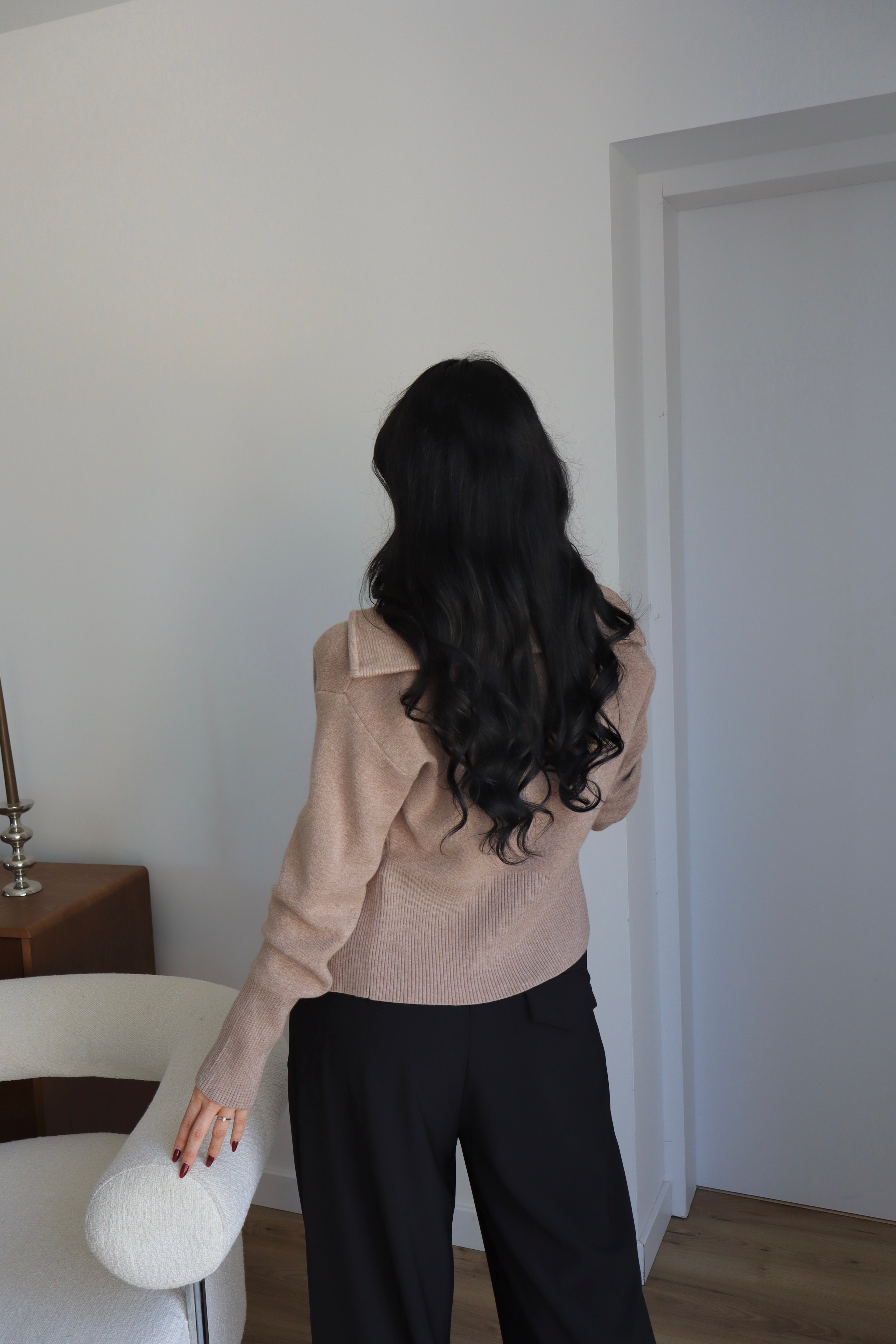 GILET ZIPPÉ SOLEA BEIGE
