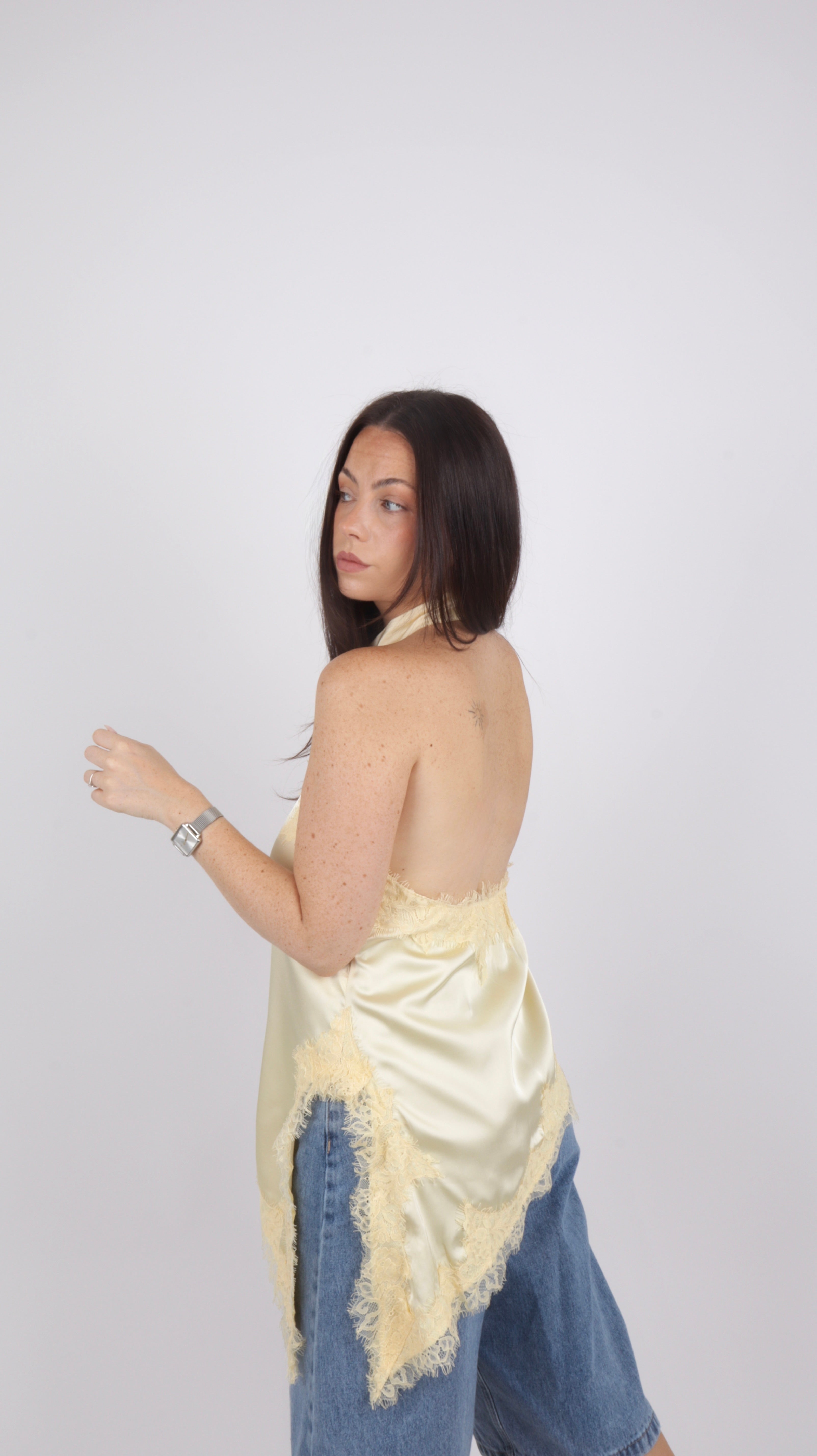 TOP SARAH JAUNE