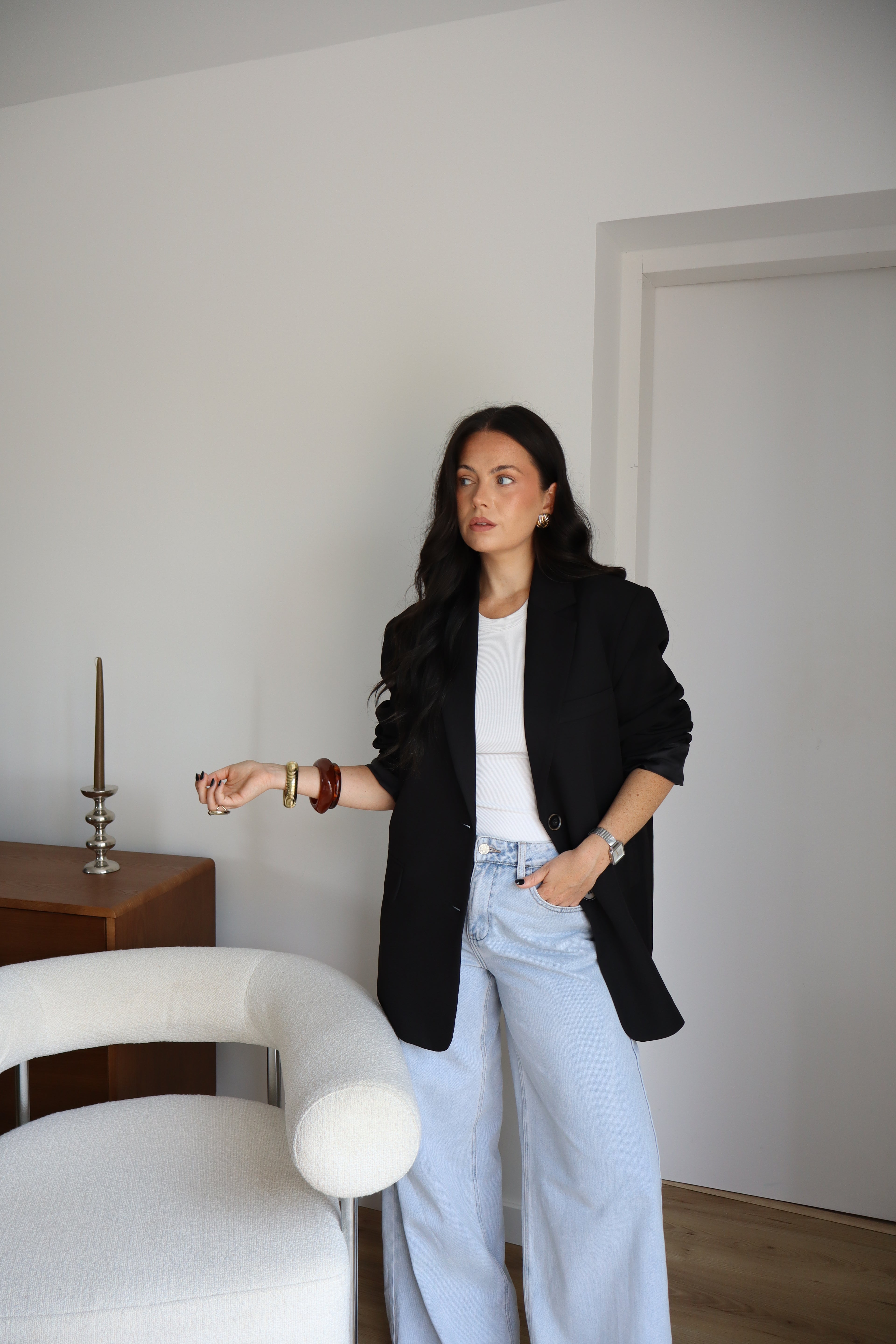 BLAZER NOIR BLANDINE
