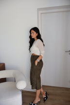 BERMUDA SUEDE NOA KHAKI
